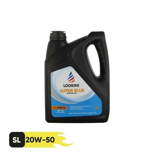روغن موتور خودرو لوکینی مدل Super Blue-20W50 حجم 4 لیتر
